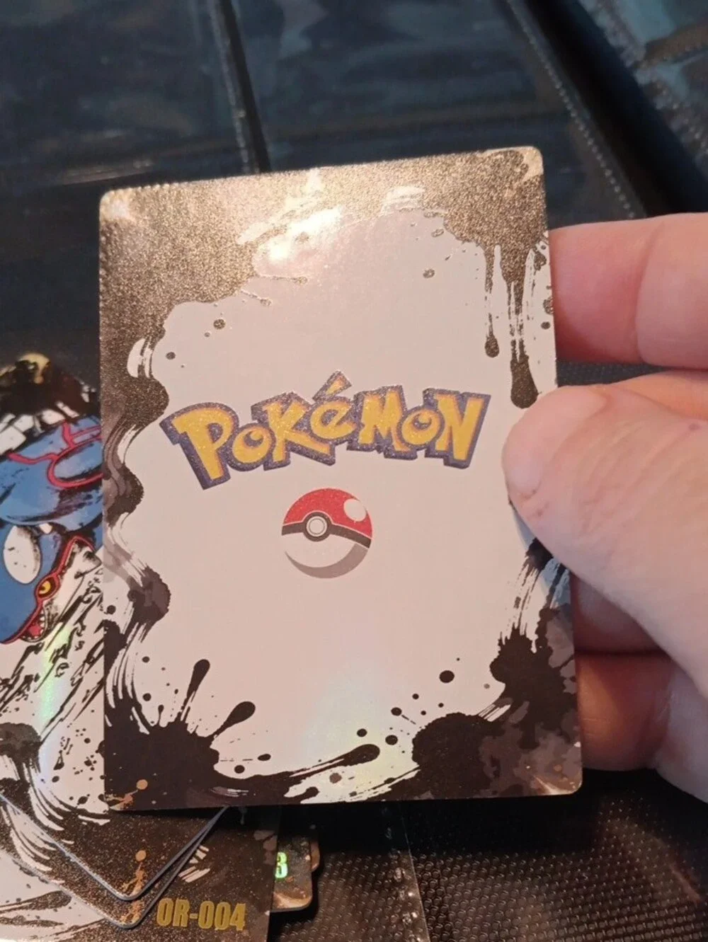 Pokemon Blue and Black Kyogre OR-005 Trading Card